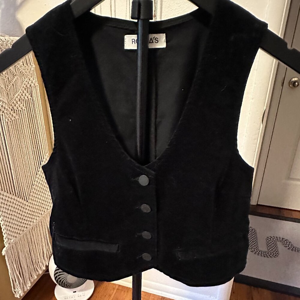 Rollas Velvet Vest